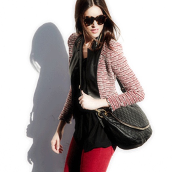 Amrita Singh Metallic Messenger Bag Blue - Picture 7 of 7